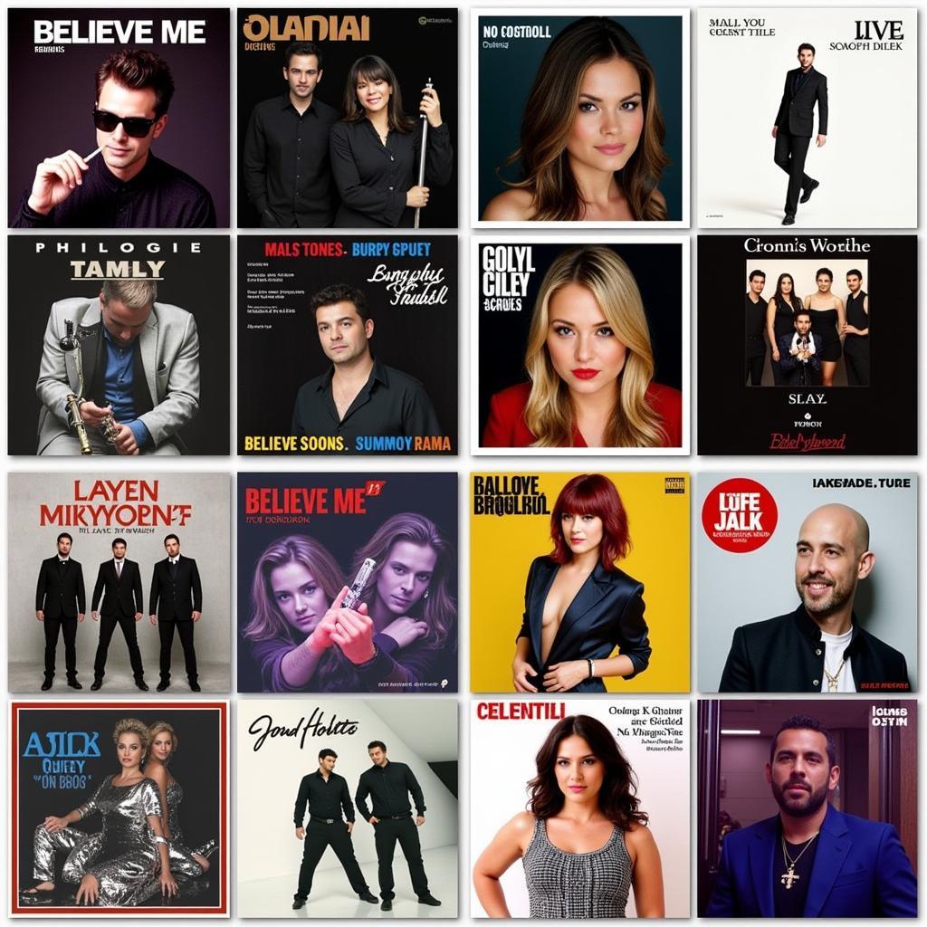 Different Versions of Believe Me Song