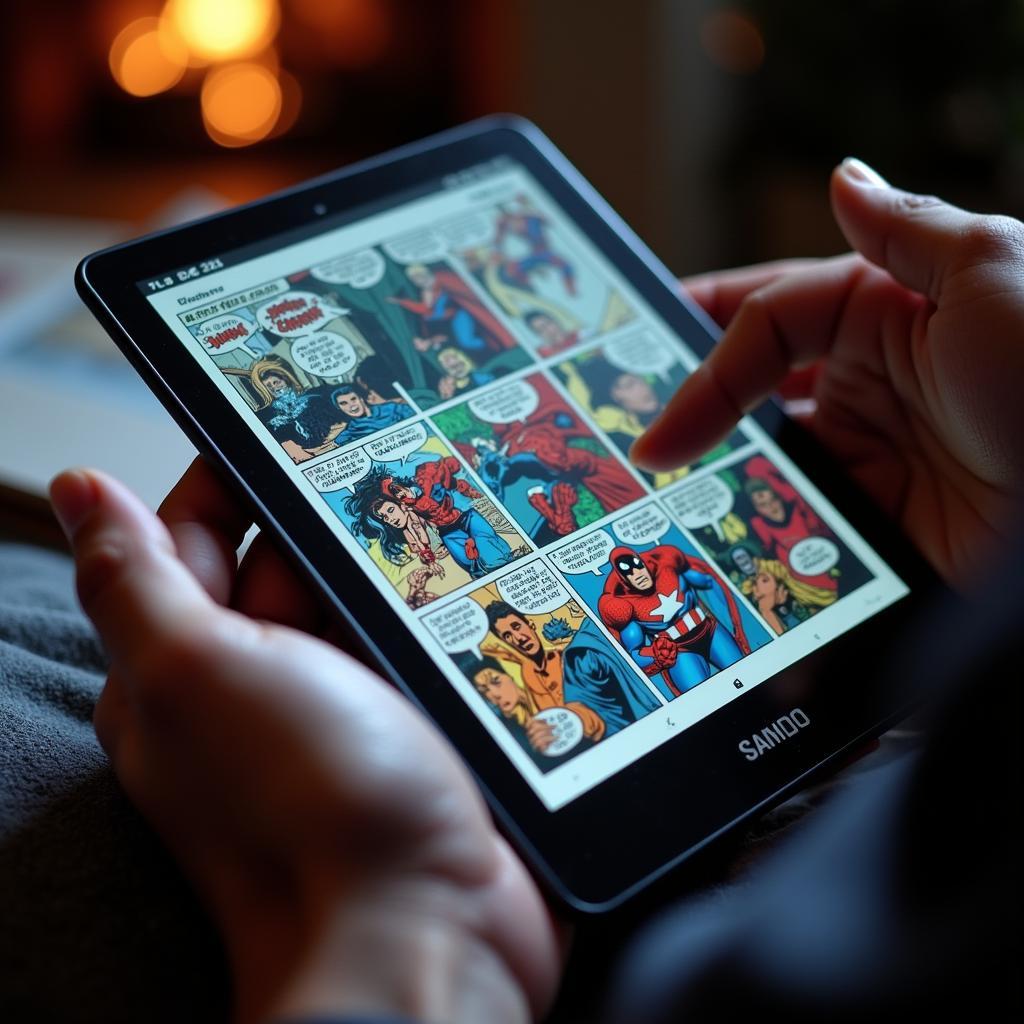 Reading Comics on a Digital Reader