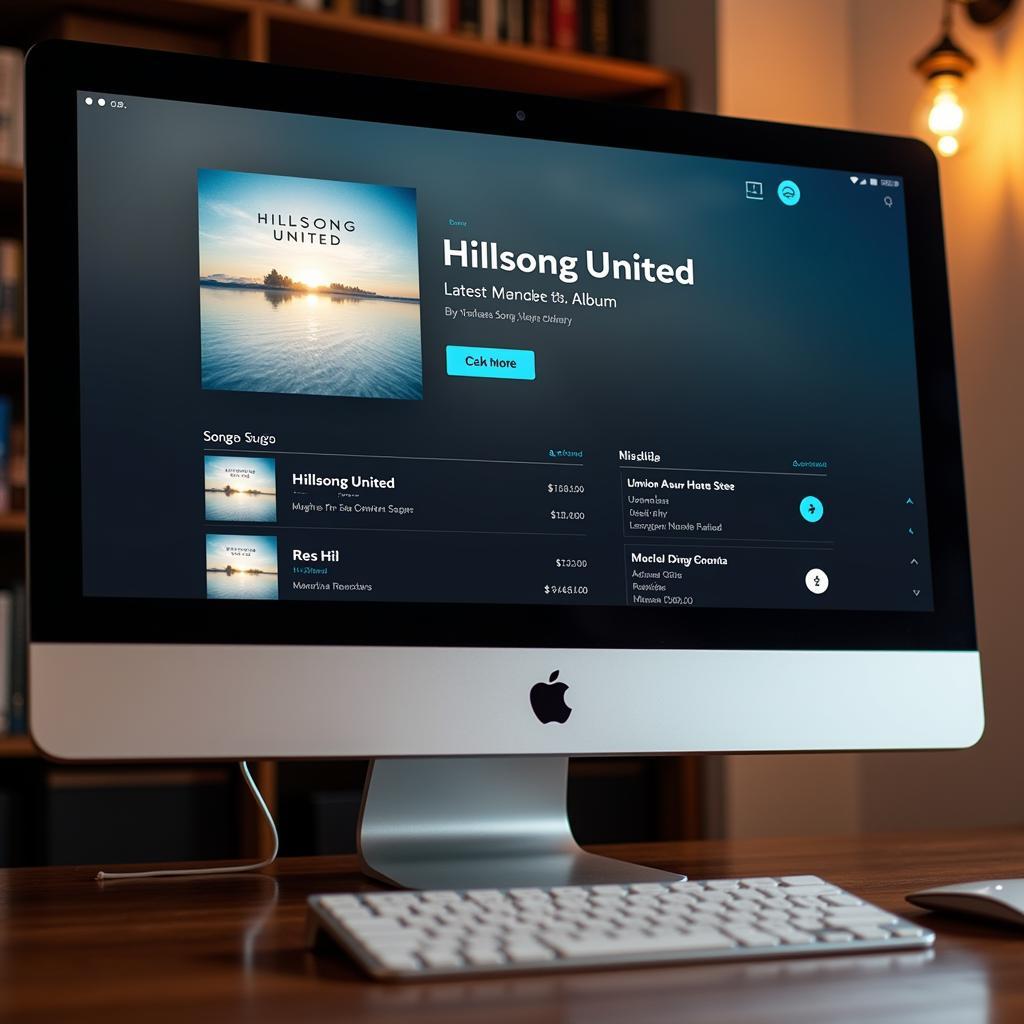 Digital Music Store Interface