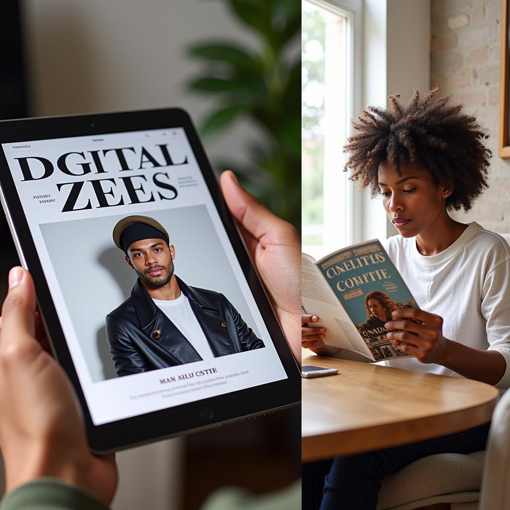 Comparing Digital and Print Magazine Experiences