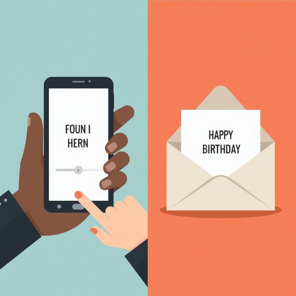 Digital vs. Printed Birthday Cards: Choosing the Right Format for Your Sister