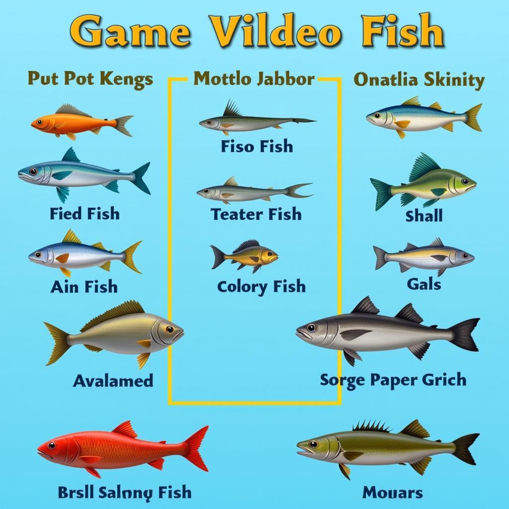 Diverse Fish Species