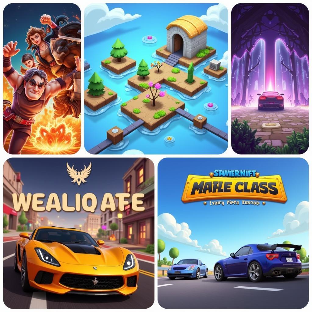 Diverse Mobile Games