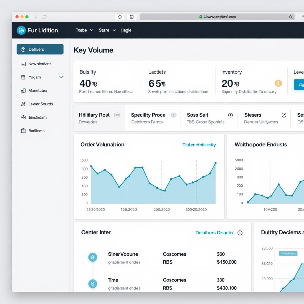 Distribution Management System Dashboard