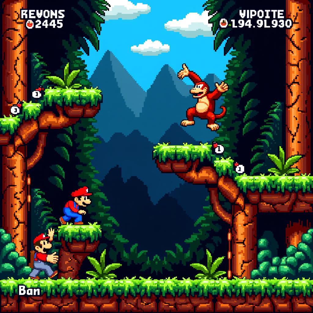 Donkey Kong Gameplay