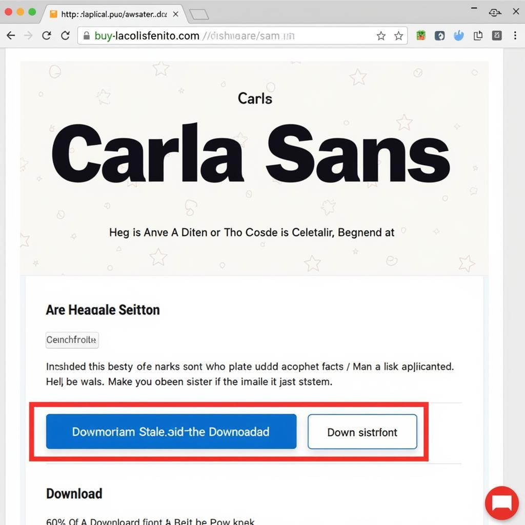 Download Carla Sans Font