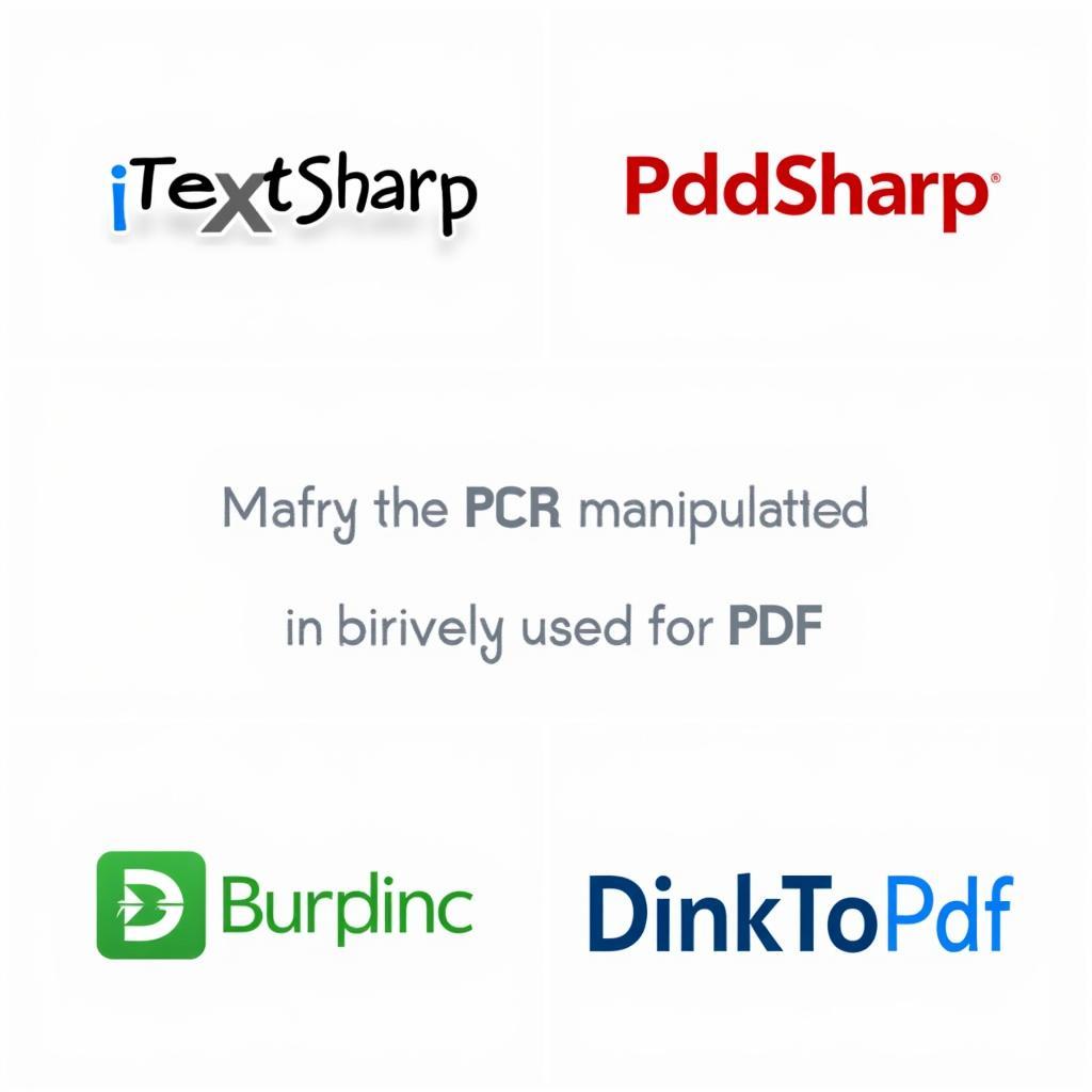 Popular C# PDF Libraries