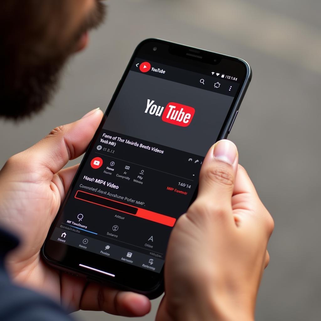 Download YouTube video MP4 on smartphone