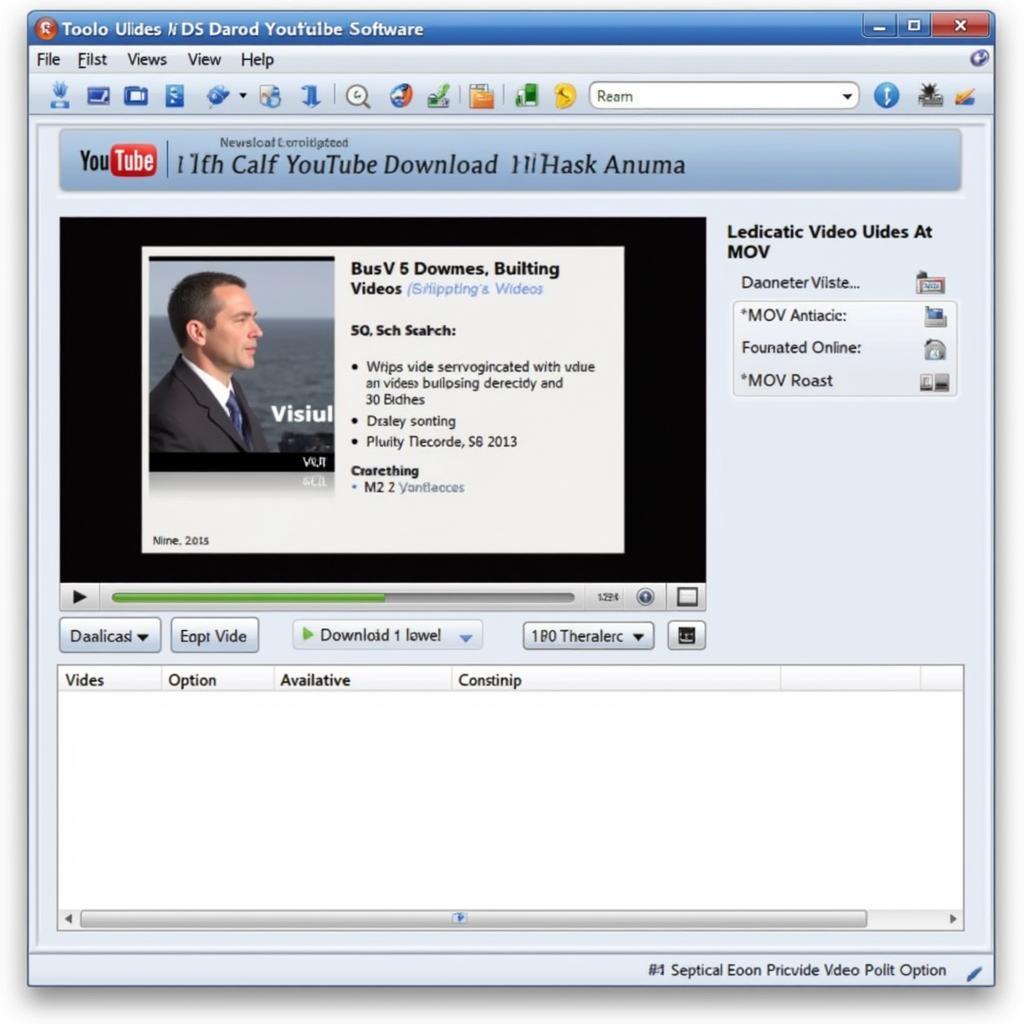 Download YouTube Videos in MOV Format