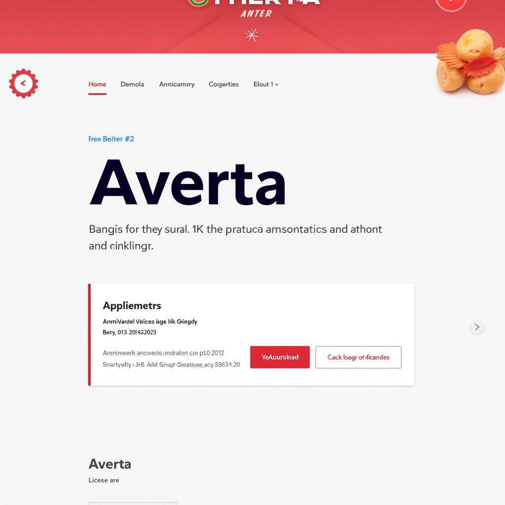 Downloading Averta font