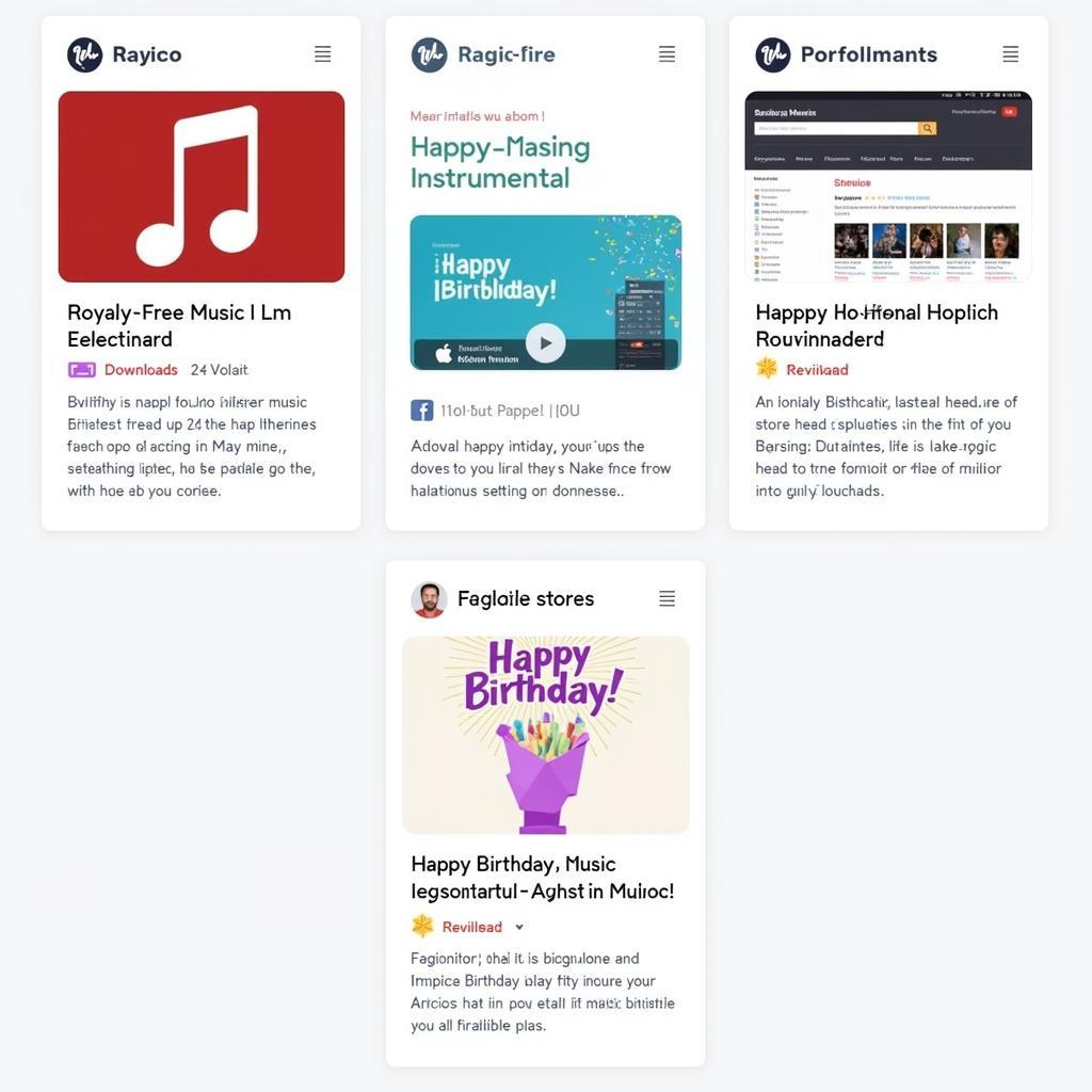 Downloading Happy Birthday Instrumentals from Various Platforms