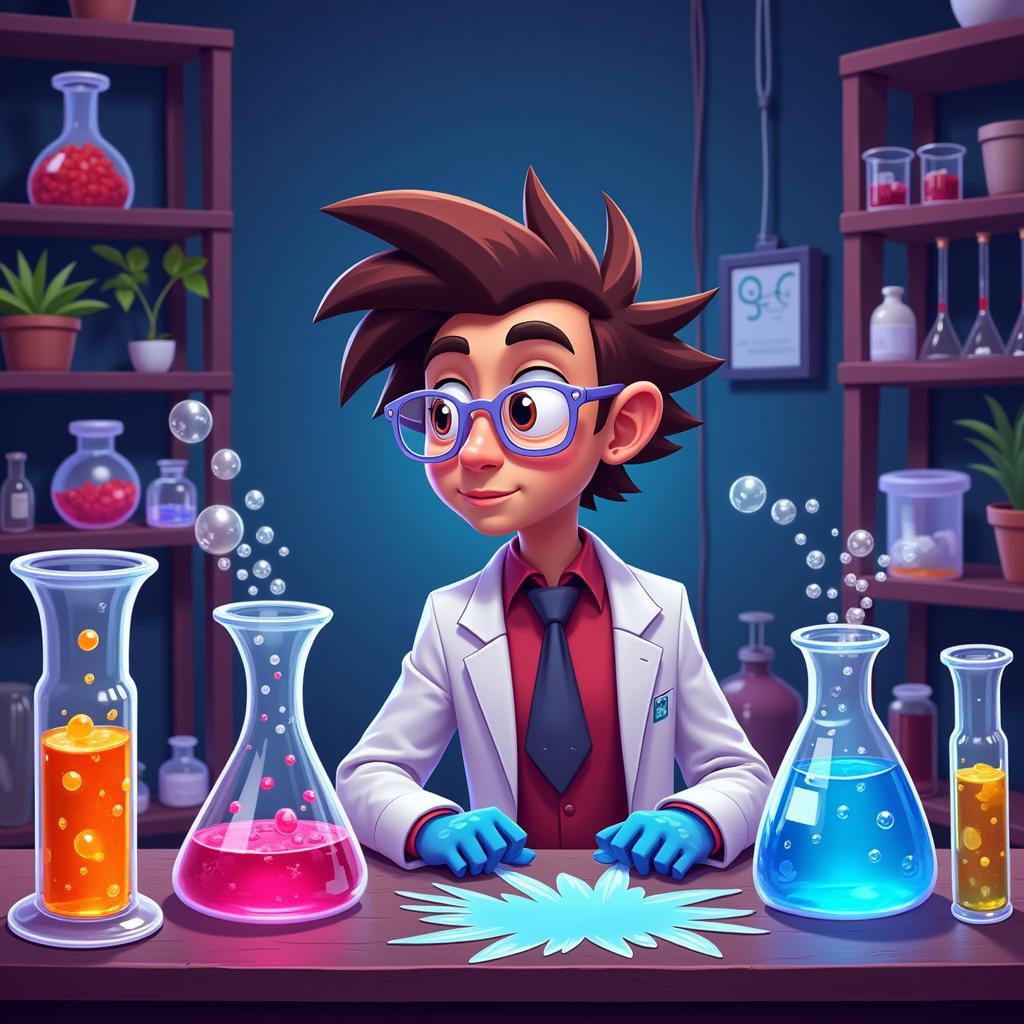 Dr Does Chem Class gameplay screenshot