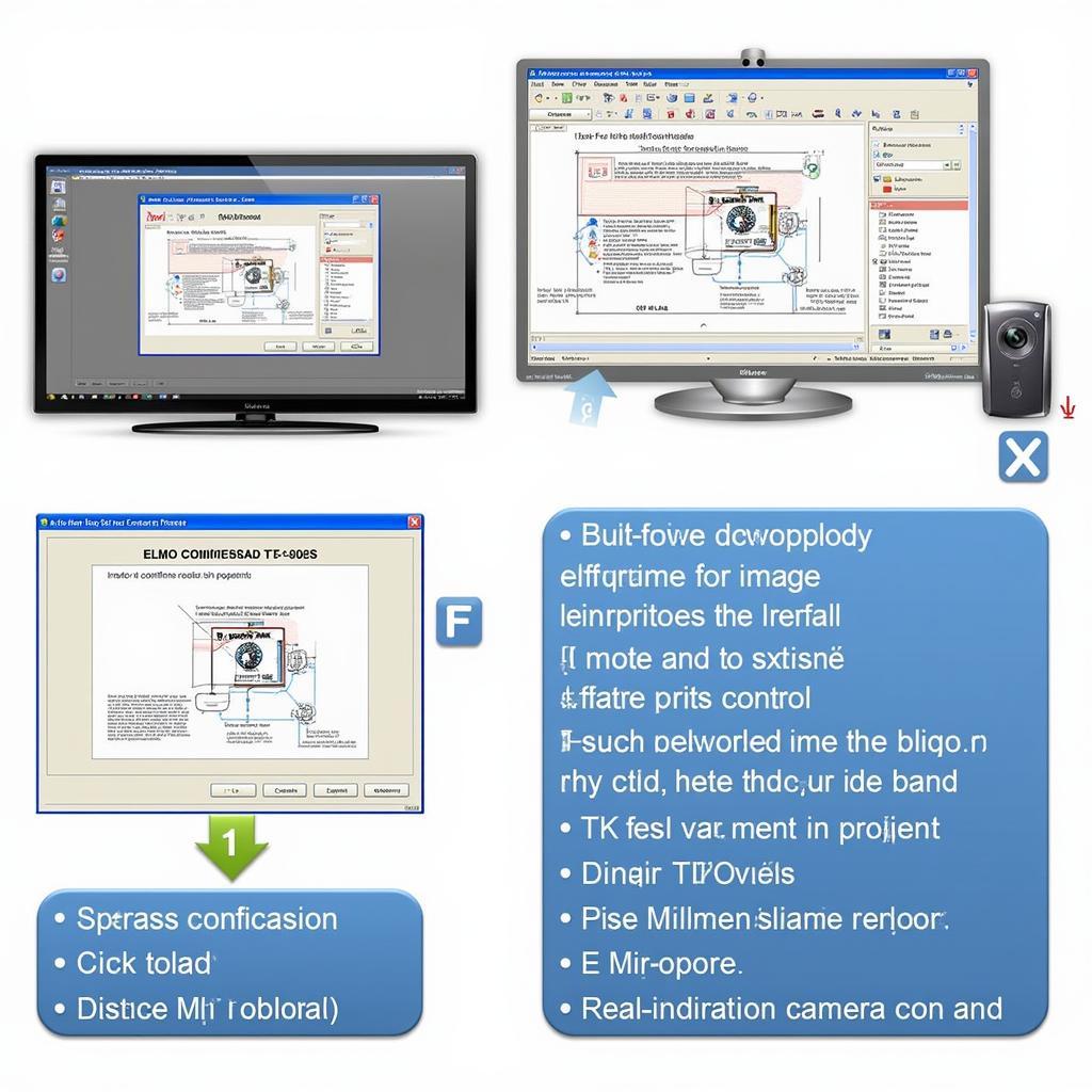 Elmo TT-02S software interface