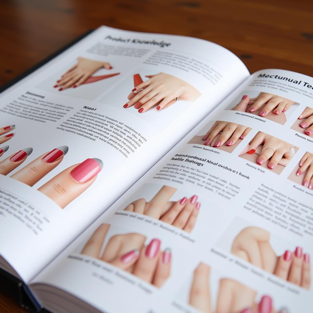 Essential Content in a Nail Technician Book