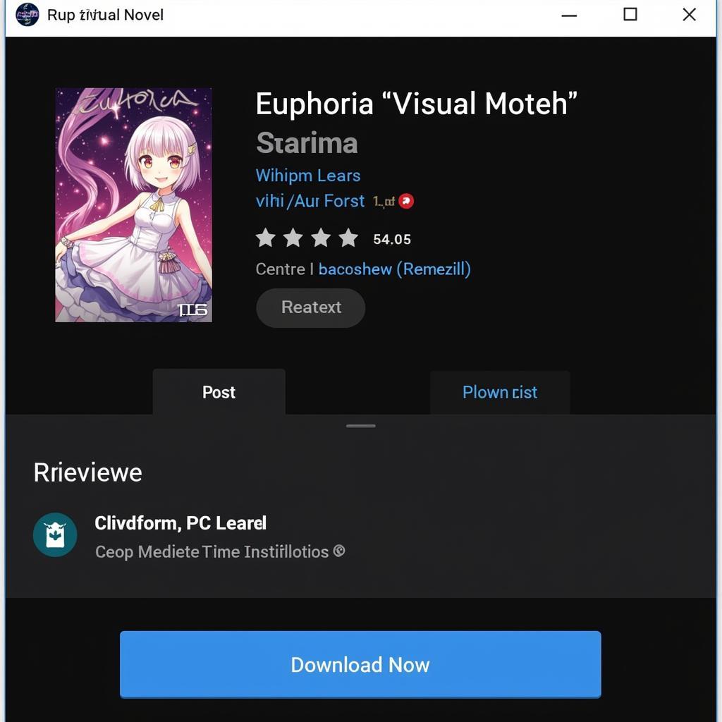 Euphoria Visual Novel Download Page