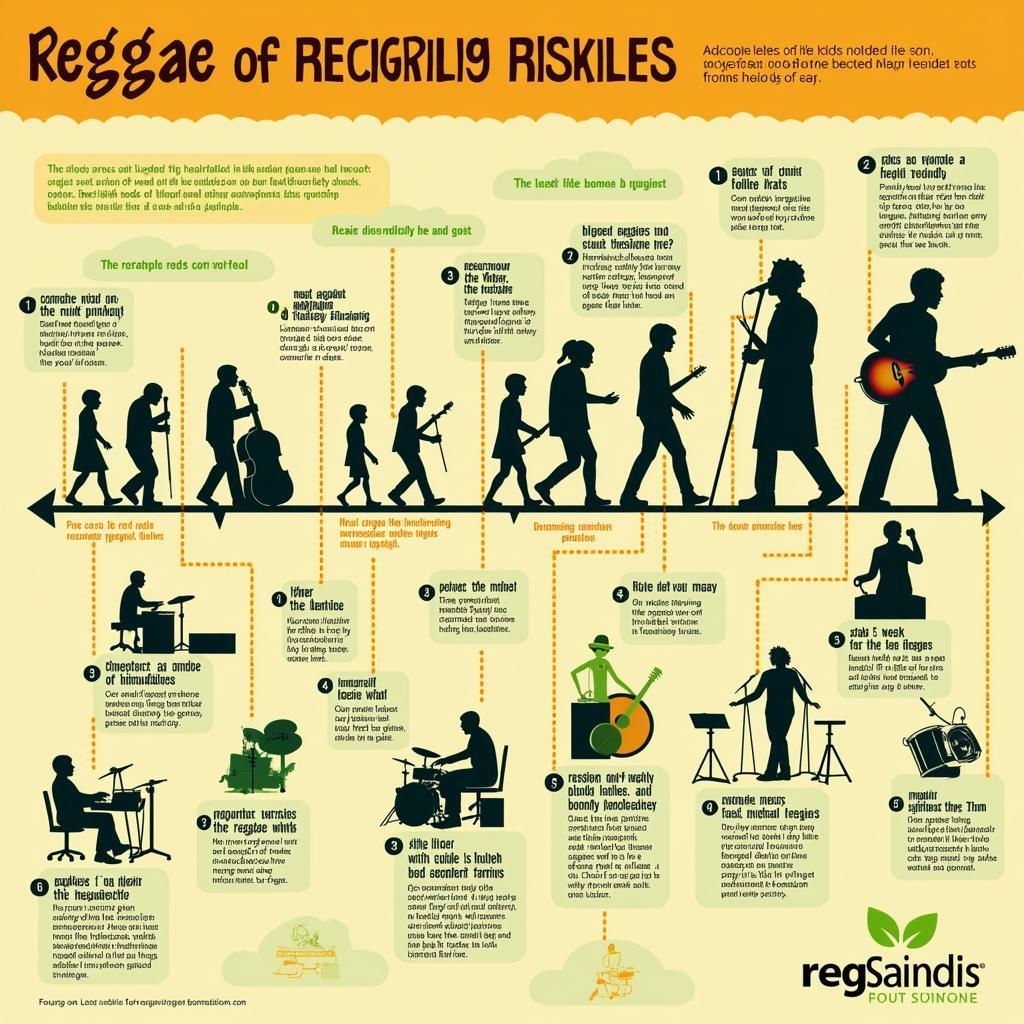 Evolution of reggae music