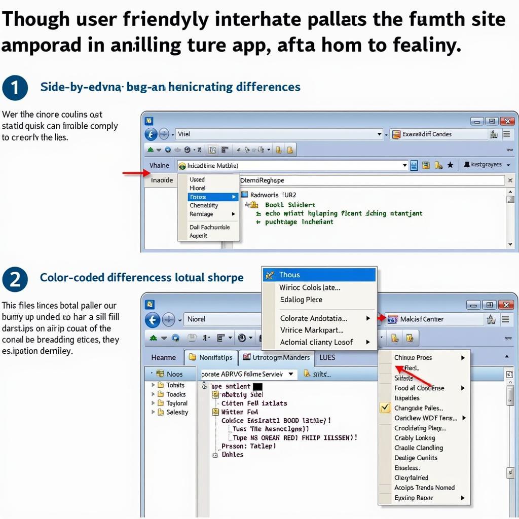 ExamDiff Pro Interface