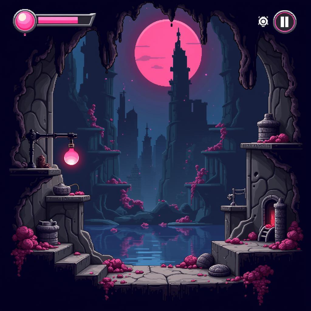 Screenshot of a Fan-Made Game Level