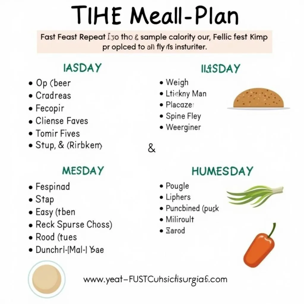 Fast Feast Repeat Diet Plan