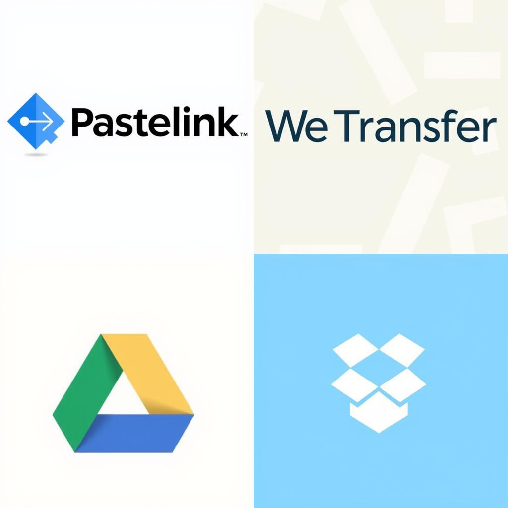 file sharing platform logos