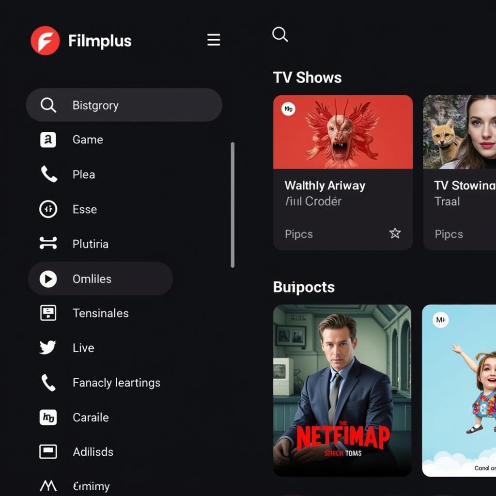 Filmplus APK TV Show Category