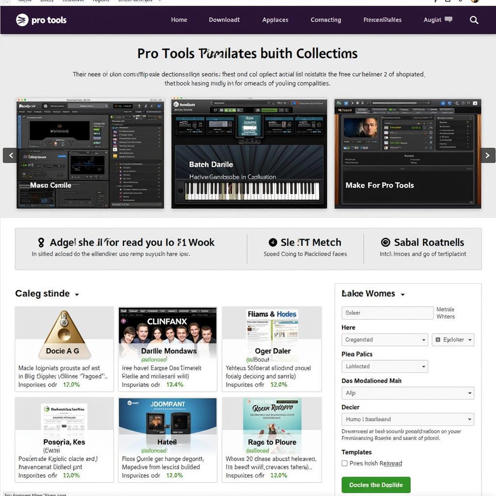 Finding Free Pro Tools Templates Online