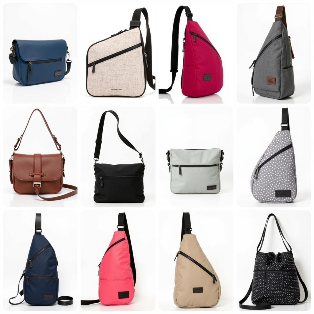 Examples of Finished Sling Bags