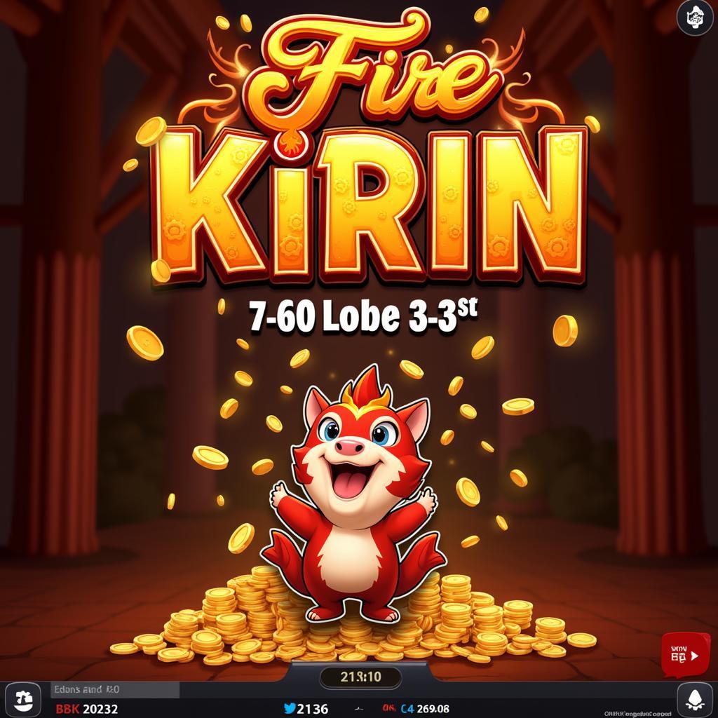 Fire Kirin 2.0 Winning Screen