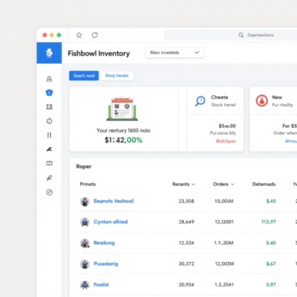 Fishbowl Inventory Dashboard