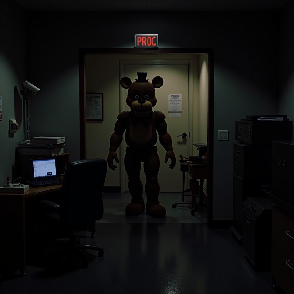 Five Nights at Freddy's gameplay screenshot