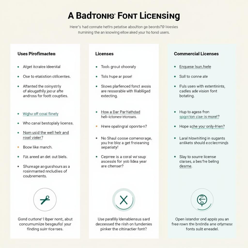 Font Licensing Options