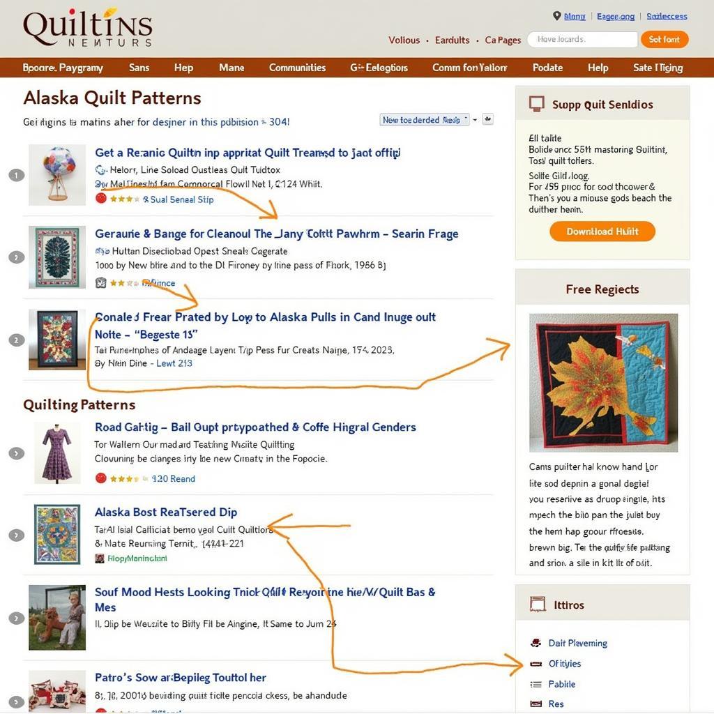 Websites and Online Communities Offering Free Alaska Quilt Patterns