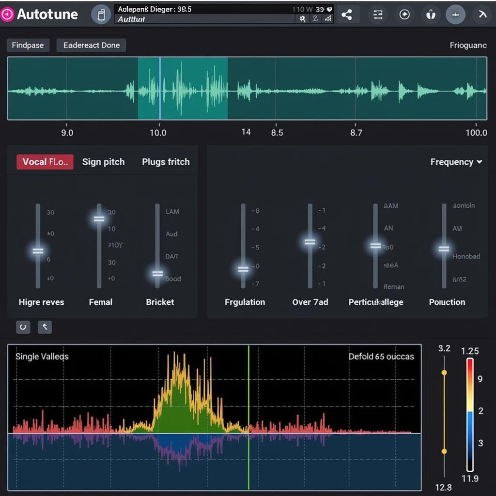 Free Auto Tune and Vocal EQ Software Interface