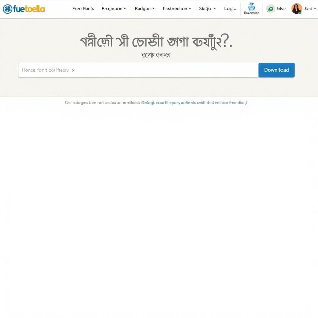 Free Bangla Font Download