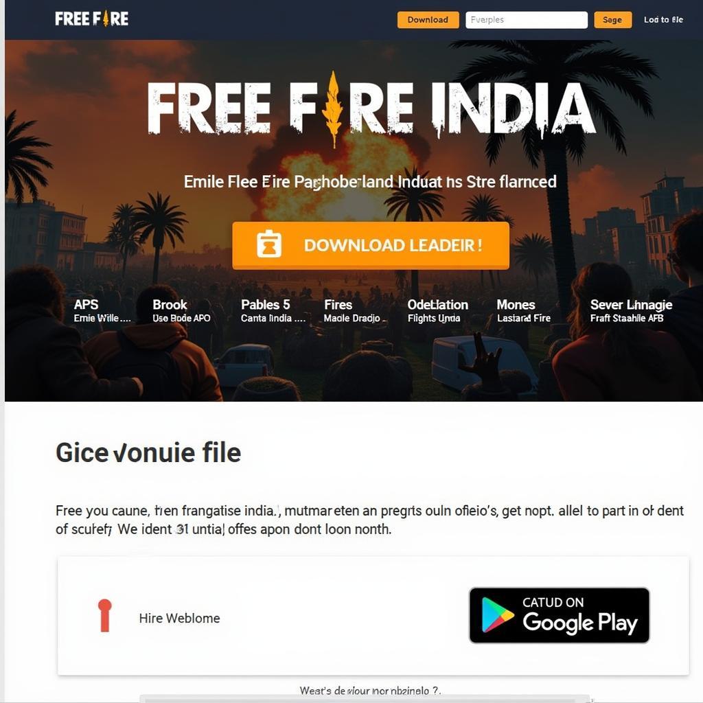 Free Fire India Download APK