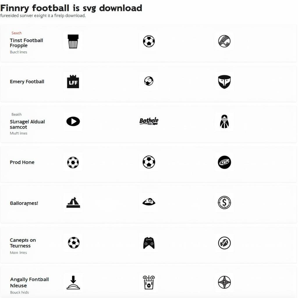 Best Websites for Free Football SVG Downloads