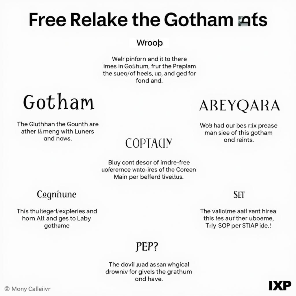 Free Gotham Font Alternatives