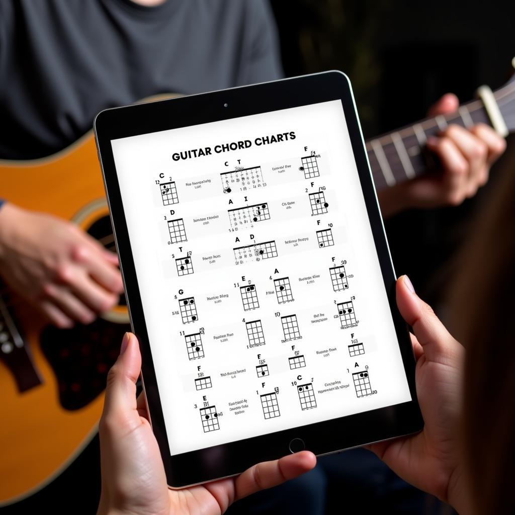 Free Guitar Chord Chart PDF Download