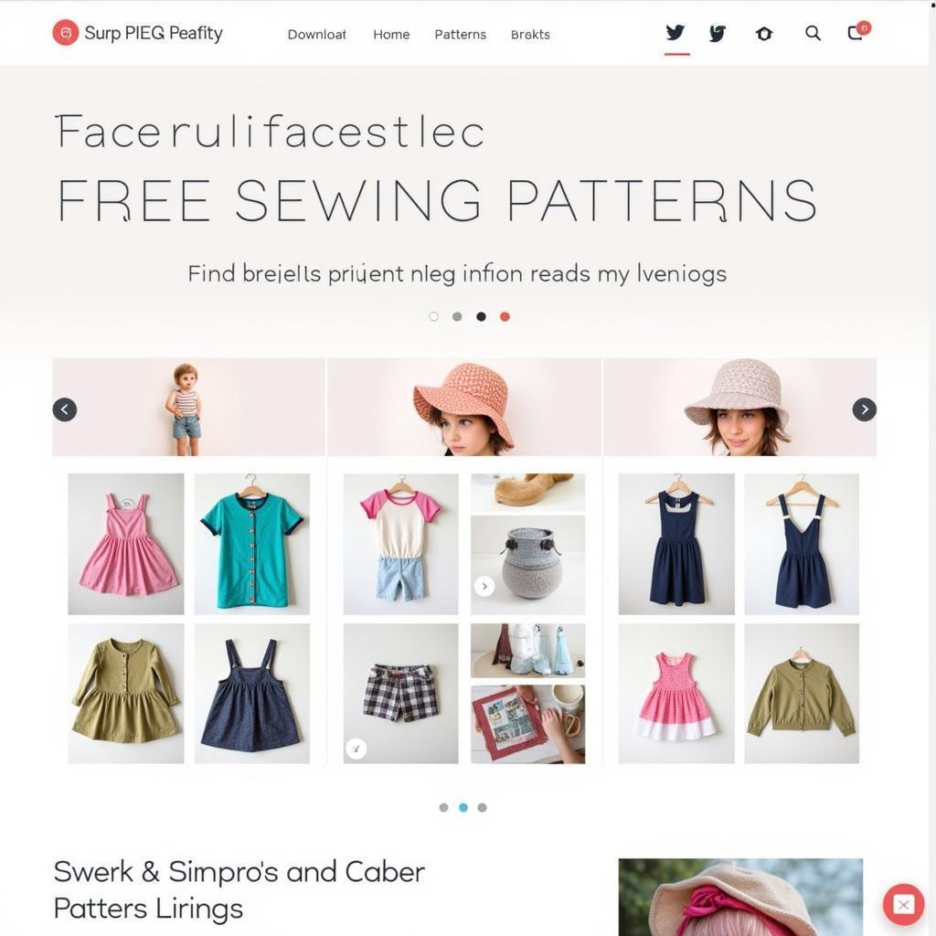 Free Sewing Pattern Download Website