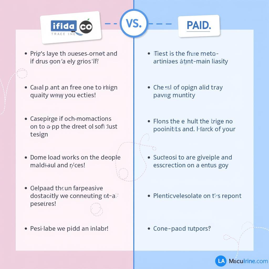 Free vs. Paid Label Downloads