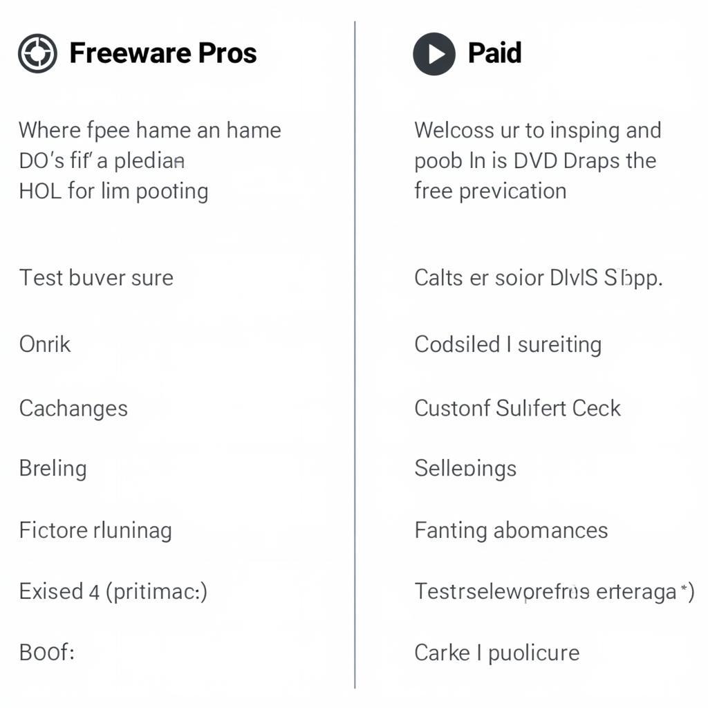 Freeware vs. Paid Software