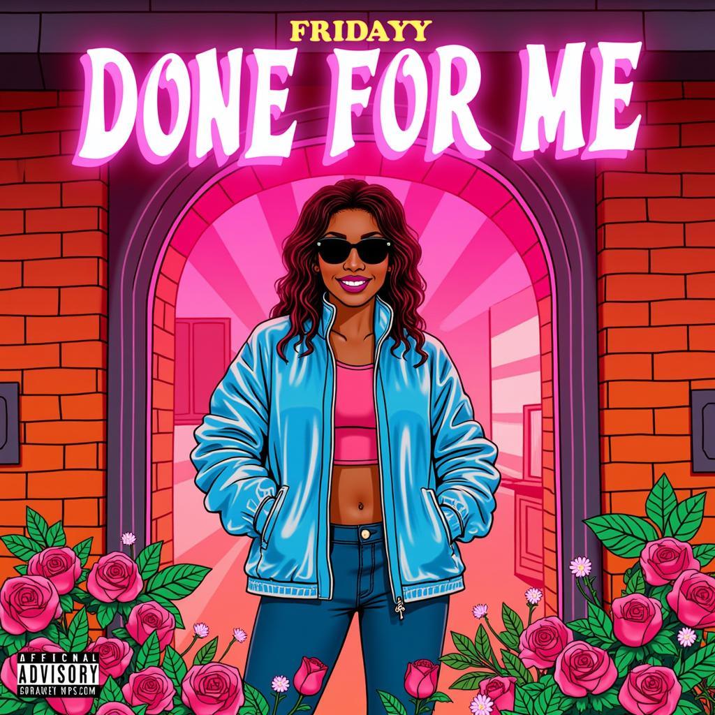 Fridayy - Done For Me (Cover Art)