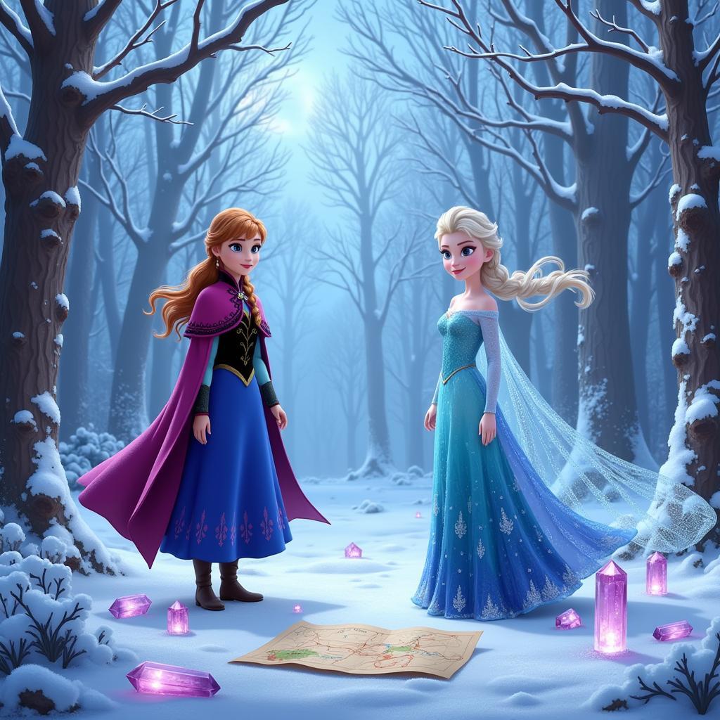 Frozen Adventure Game