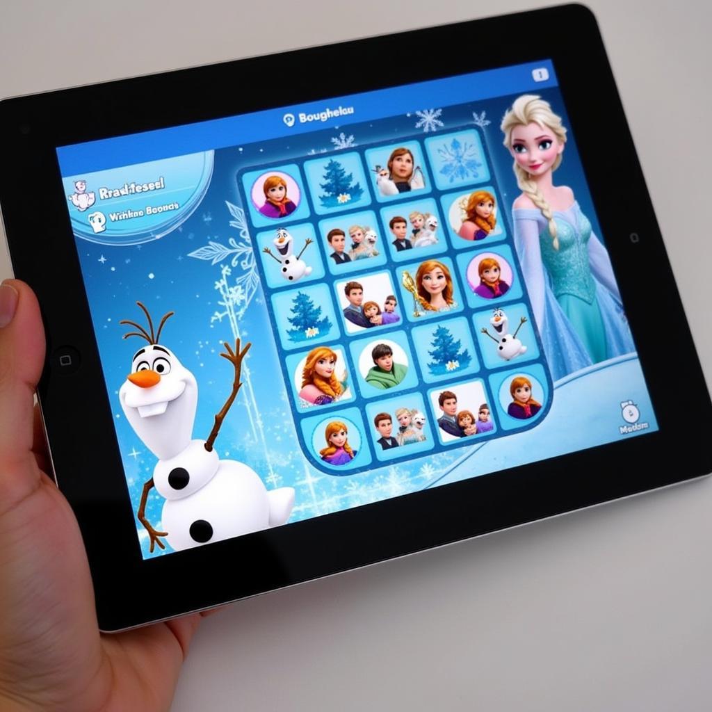 Frozen Puzzle Game