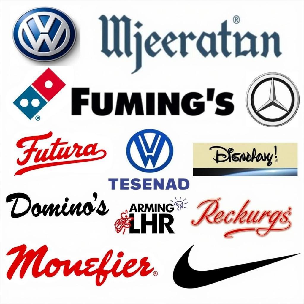 Futura Bold in Brand Logos