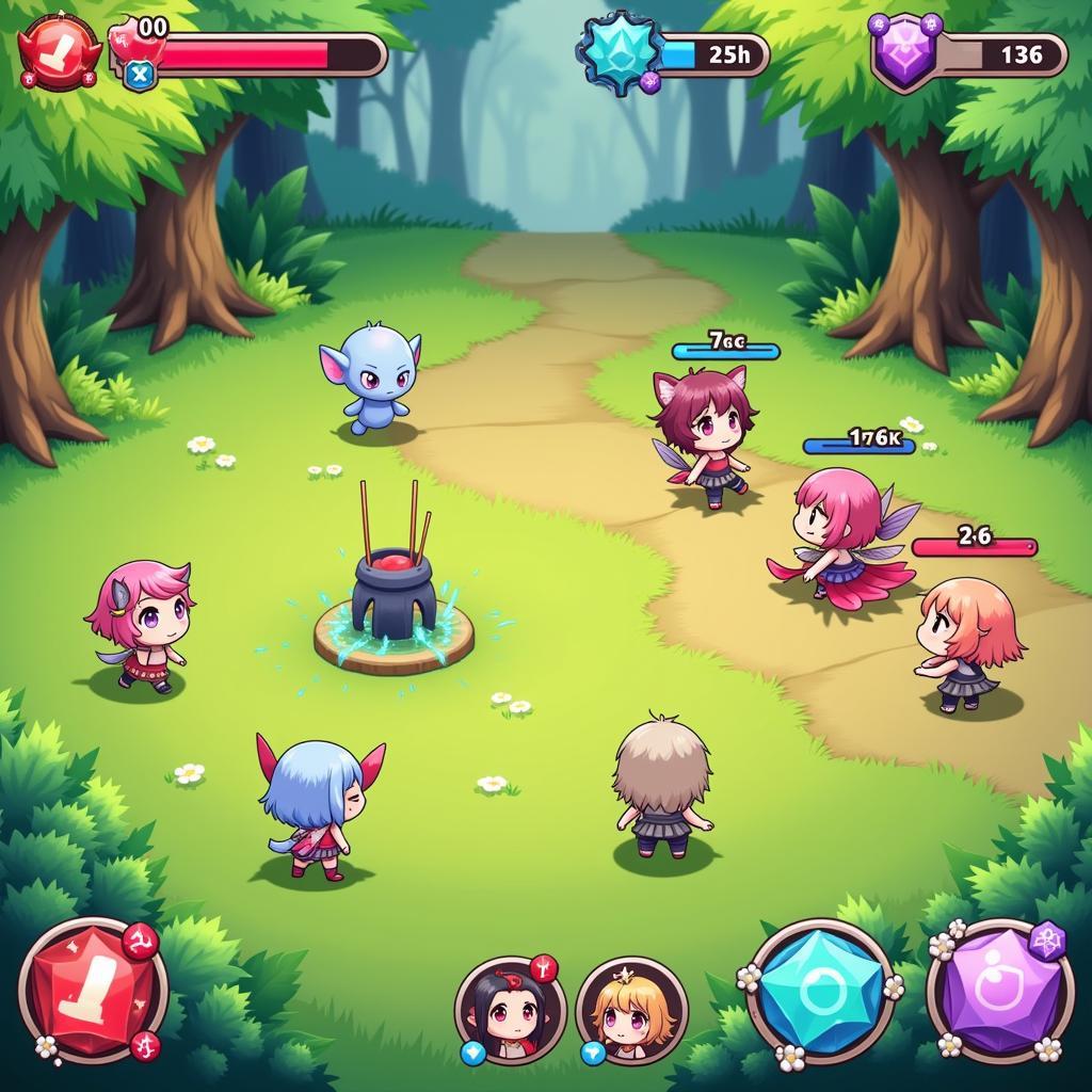 Gacha Nymph Gameplay Screenshot