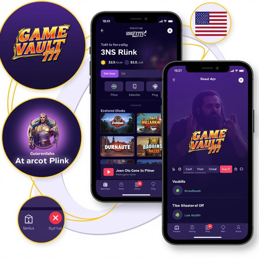 Game Vault 777 App Interface