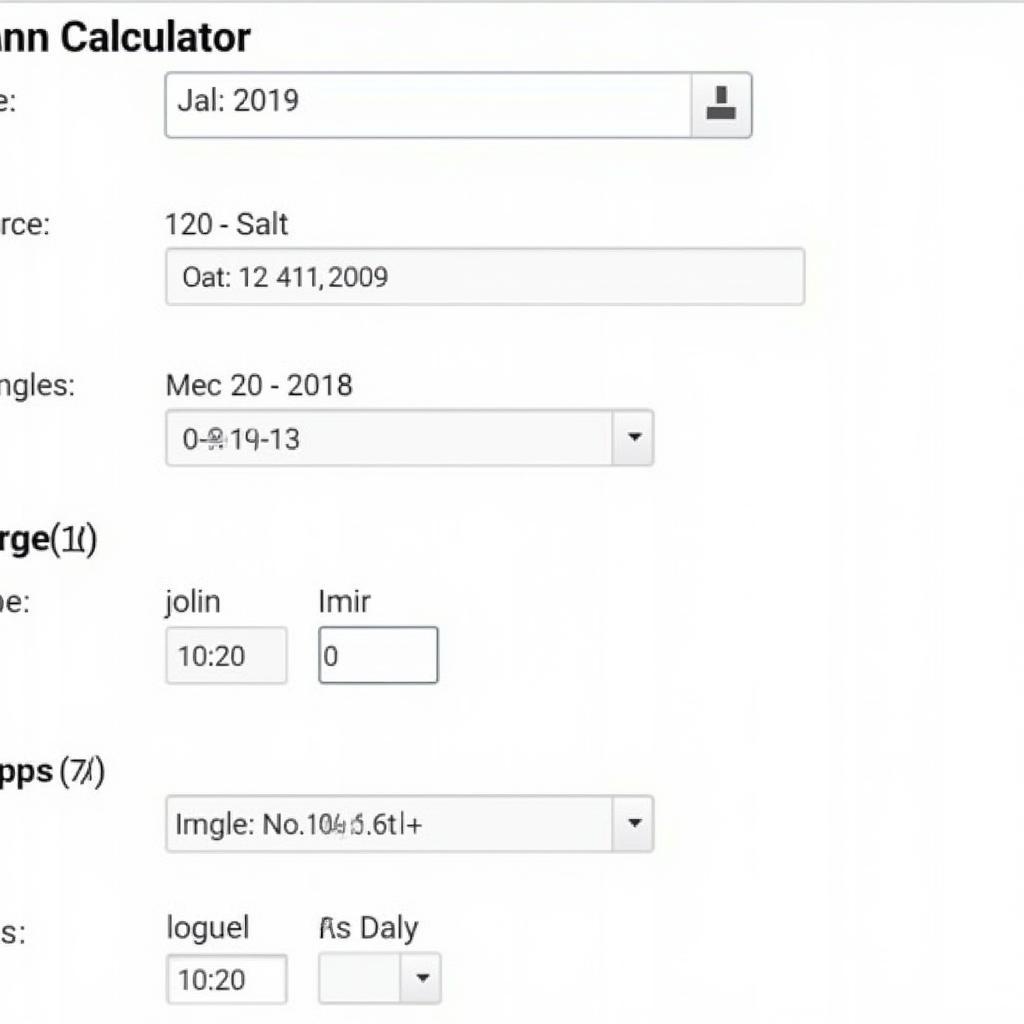 Gann Calculator Excel Sheet