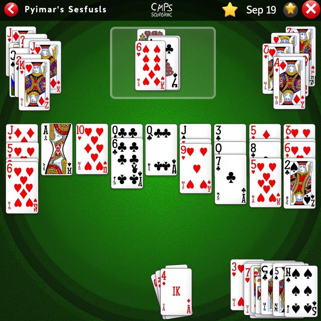 Gaps Solitaire Gameplay