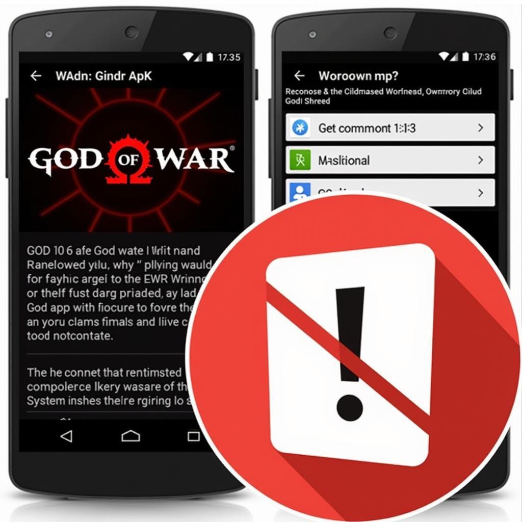 God of War 3 Warning